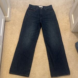 Denim Forum Dark Blue Flare Jeans